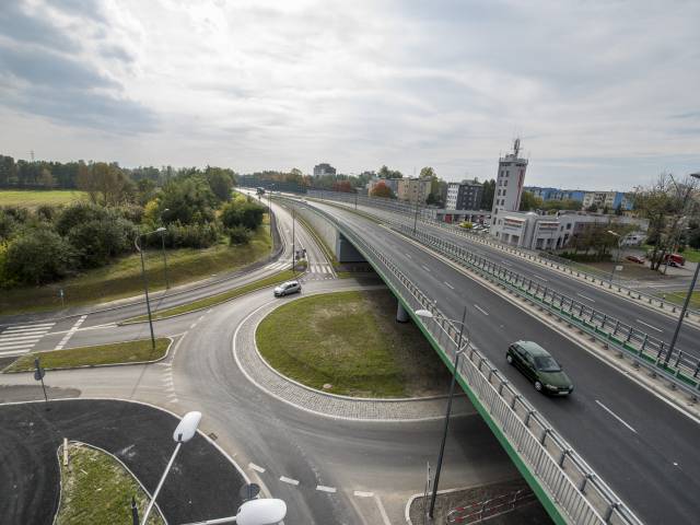 DK 1 - przegląd techniczny wiaduktu nad al. Niepodległości